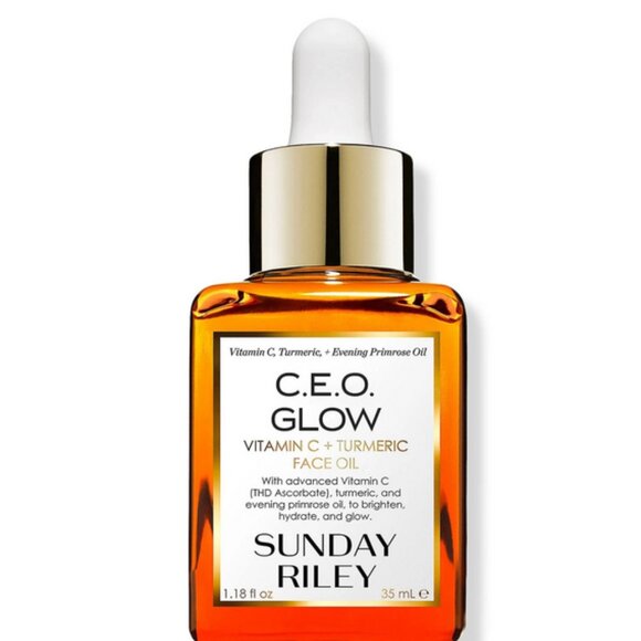 Sunday Riley C.E.O. Glow Vitamin C + Turmeric Face Oil – NEW / Unopened - Picture 2 of 10